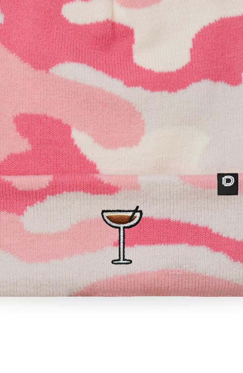 Dalix Espresso Martini Beanie Cap In Pink