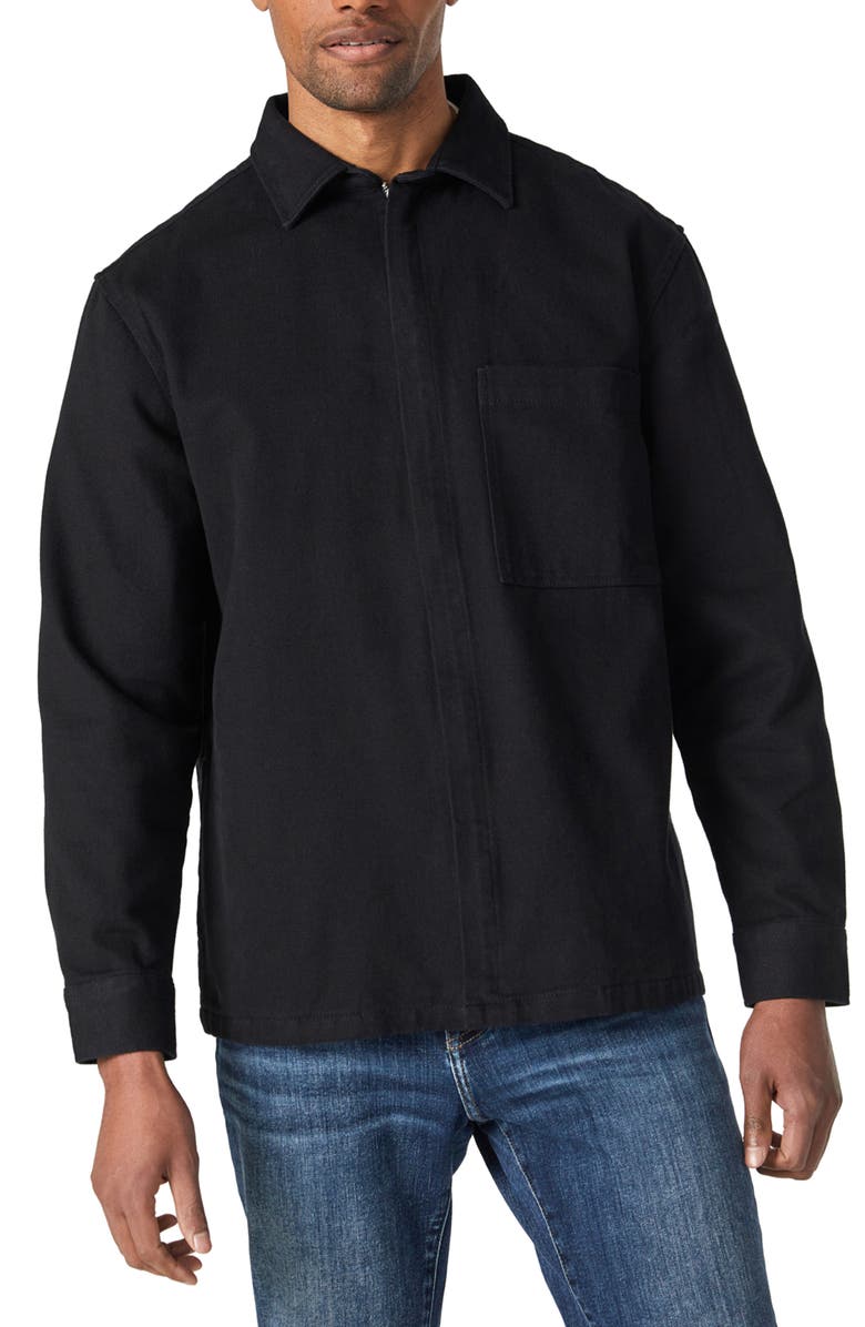 Mavi Jeans Hidden Placket Zip Jacket, Main, color, 