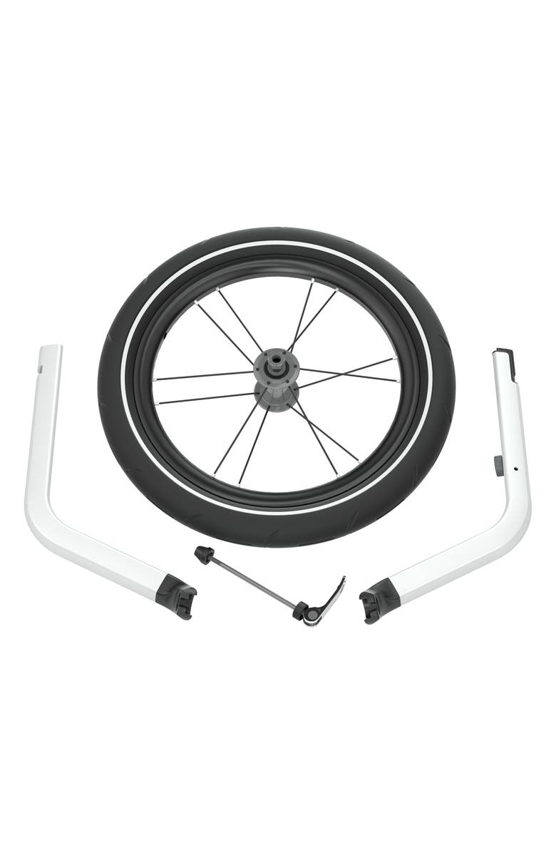 Thule Jogger Conversion Kit for Thule Chariot Single Stroller, Alternate, color, Black