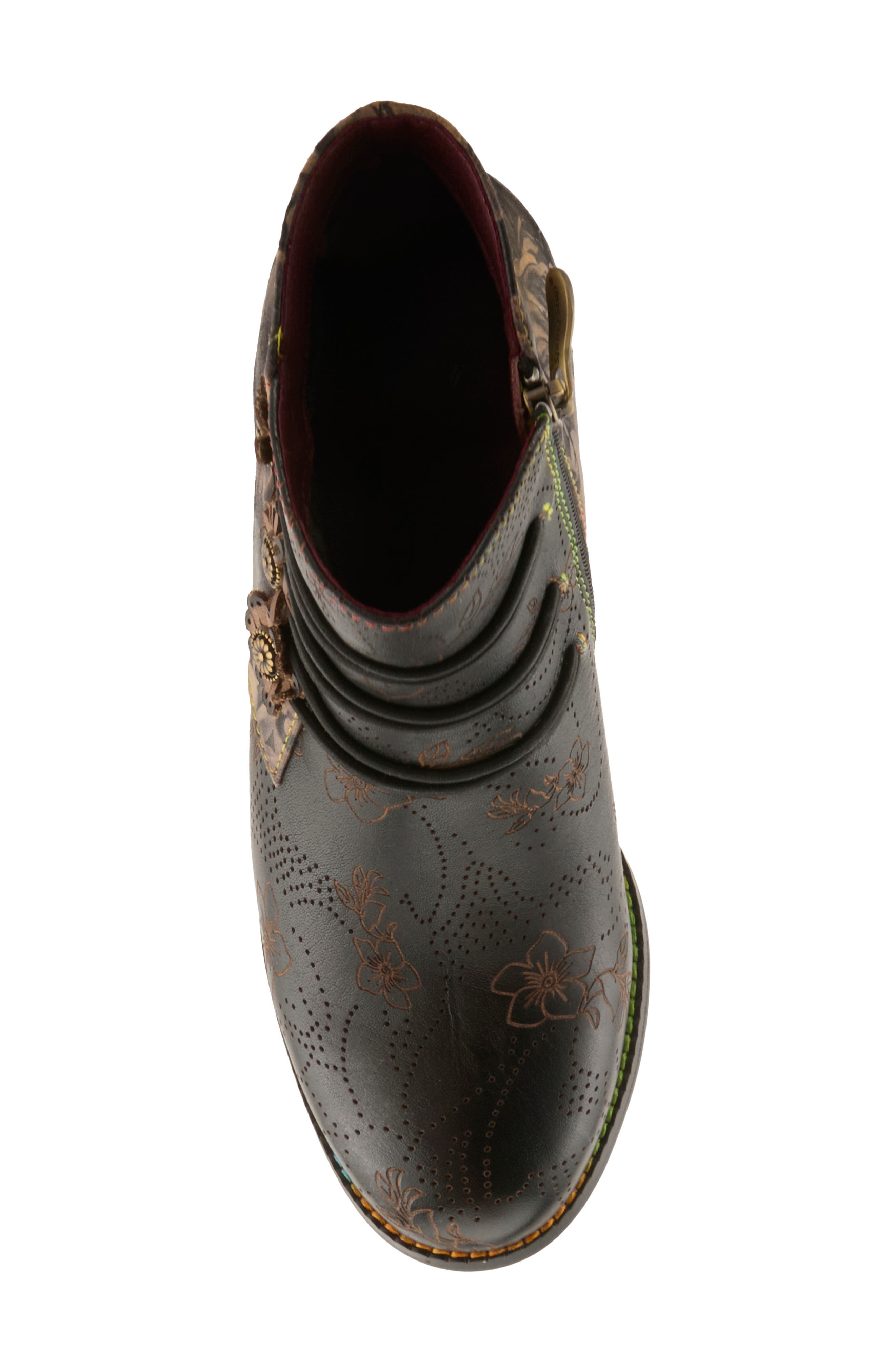 Chakakhan Bootie, Alternate, color, BLACK MULTI