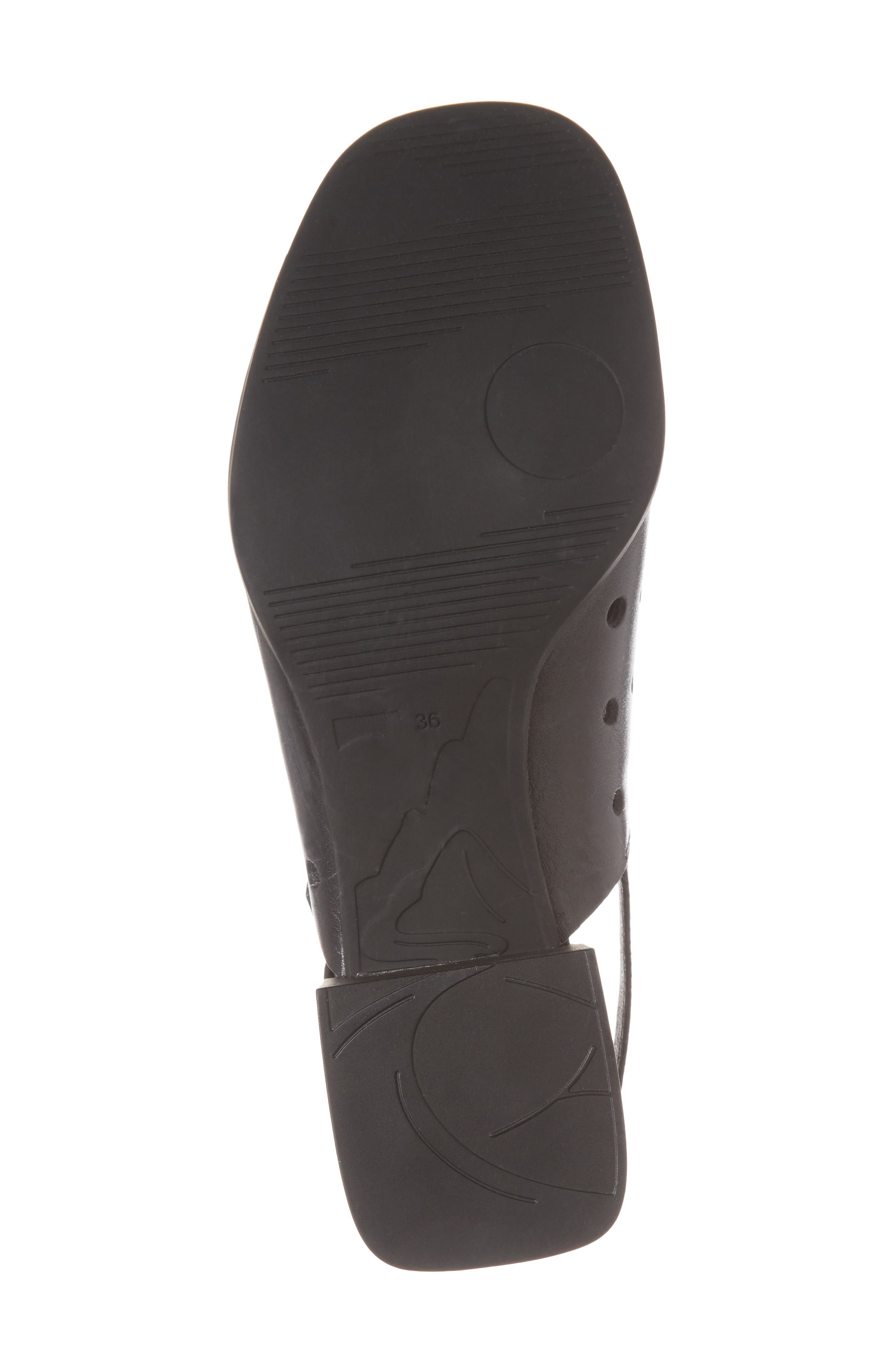 Twins Sandal, Alternate, color, BLACK LEATHER