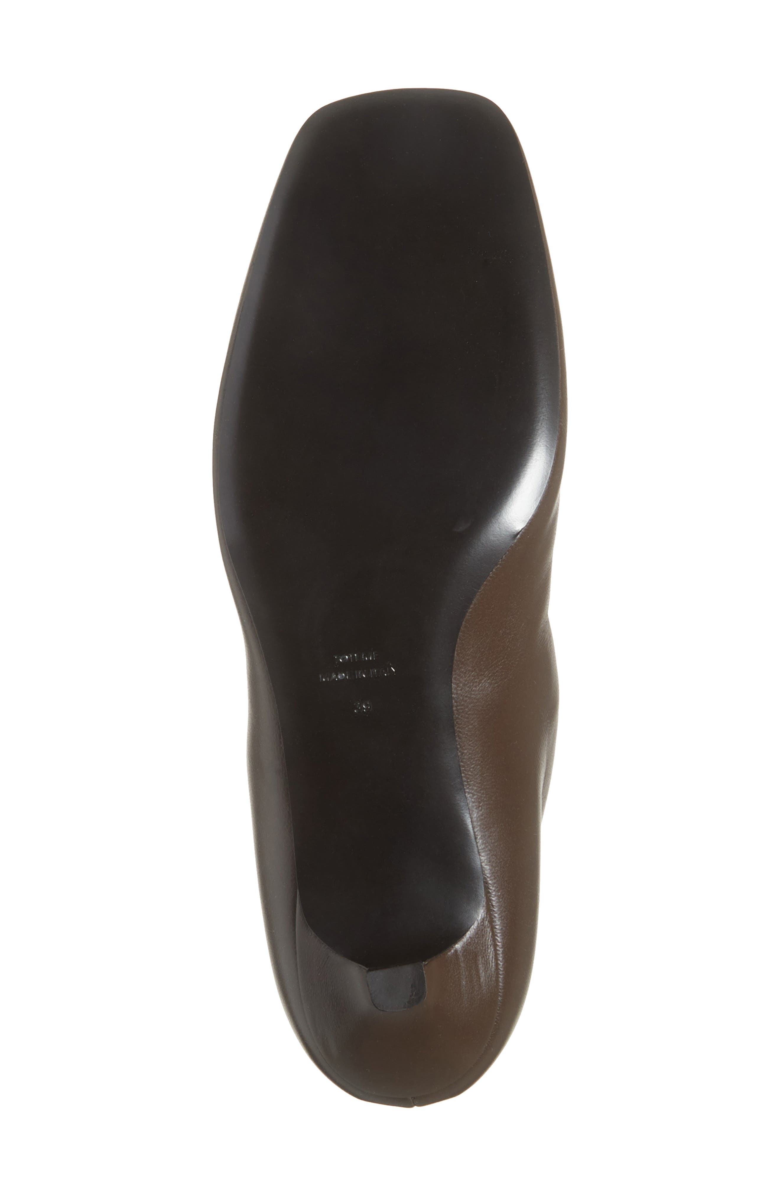 TOTEME Day Kitten Heel Bootie, Alternate, color, Brown