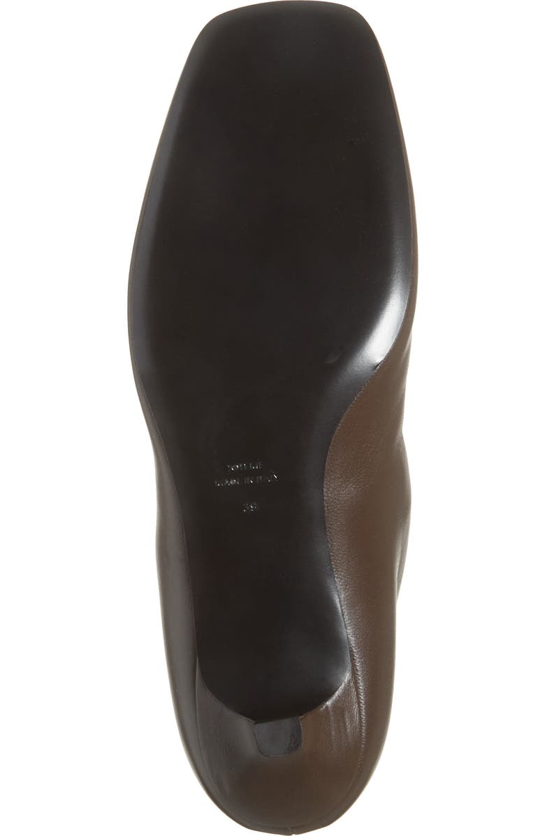 TOTEME Day Kitten Heel Bootie, Alternate, color, Brown