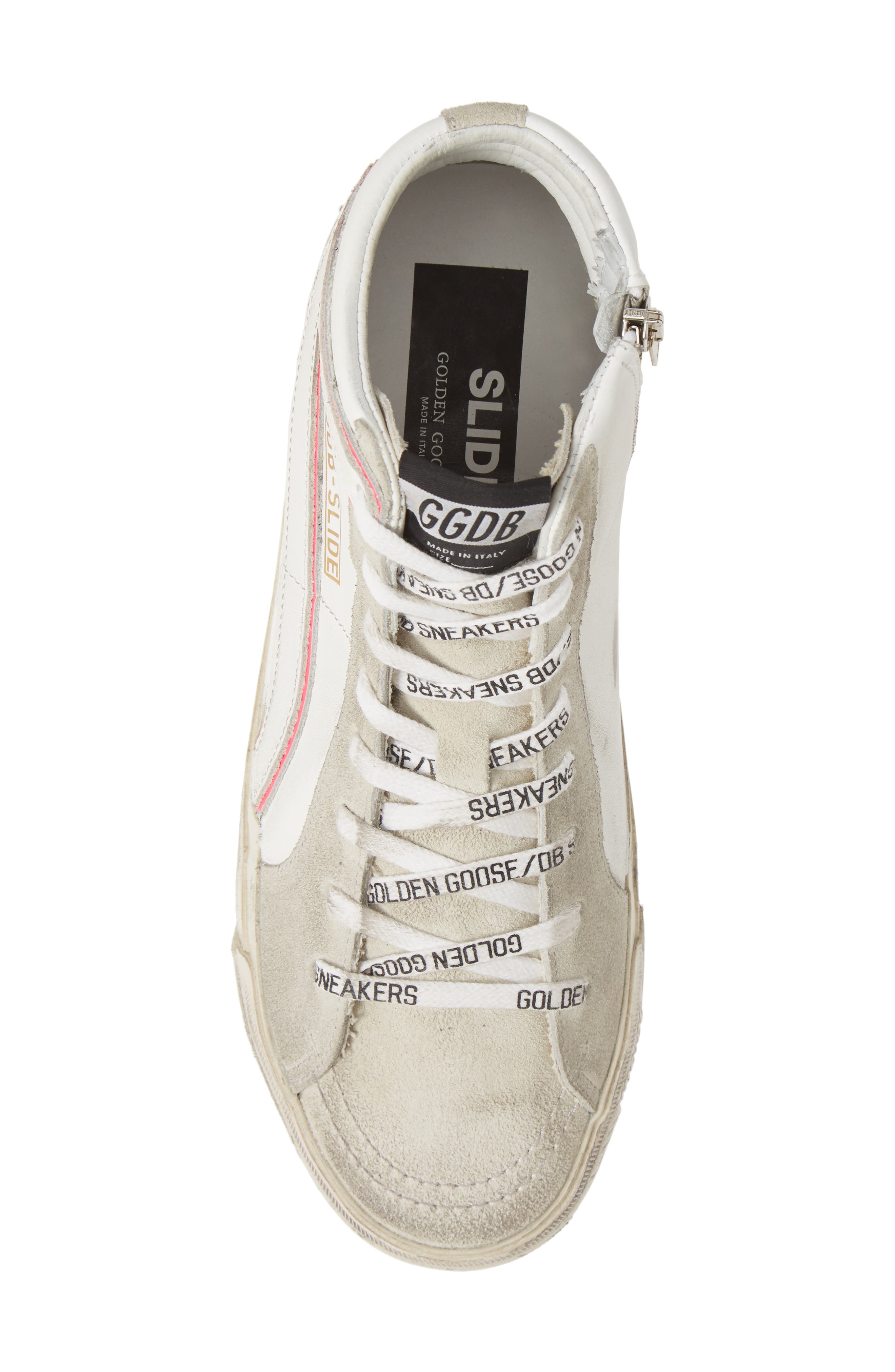 Golden Goose Slide High Top Platform Sneaker, Alternate, color, 