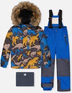 Deux par Deux Play Cordura Reinforced Expandable Two Piece Snowsuit