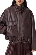AllSaints Clay Leather Jacket