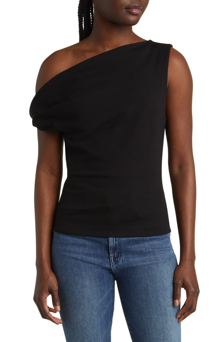 rag & bone Irina One-Shoulder Top, Main, color, 