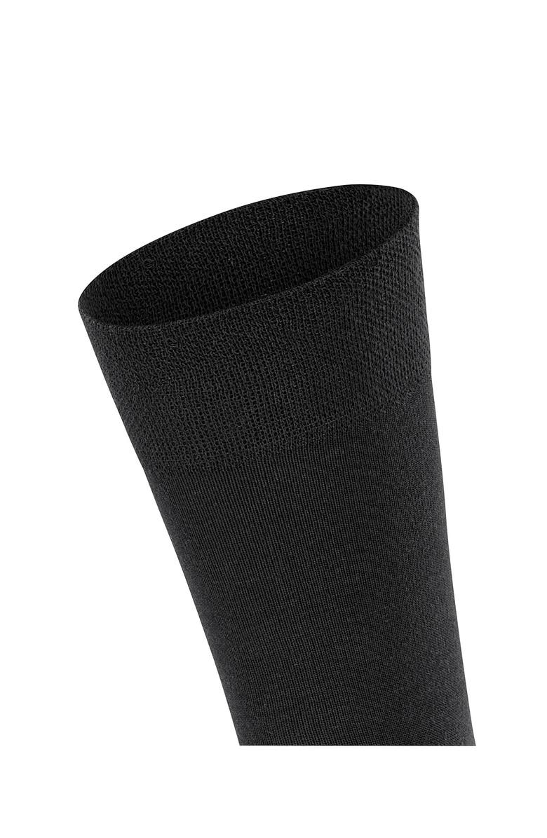Falke Sensitive New York Crew Socks, Alternate, color, Black