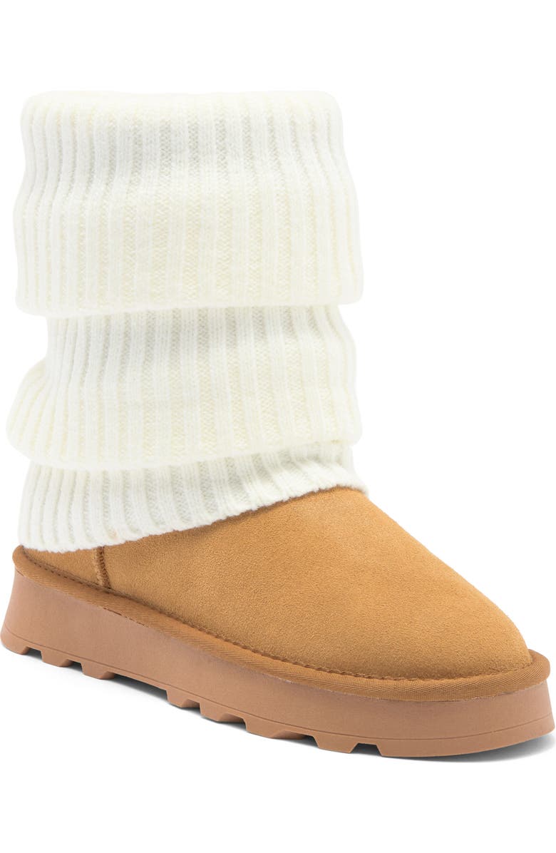 Steve Madden Alida Sweater Cuff Bootie, Main, color,