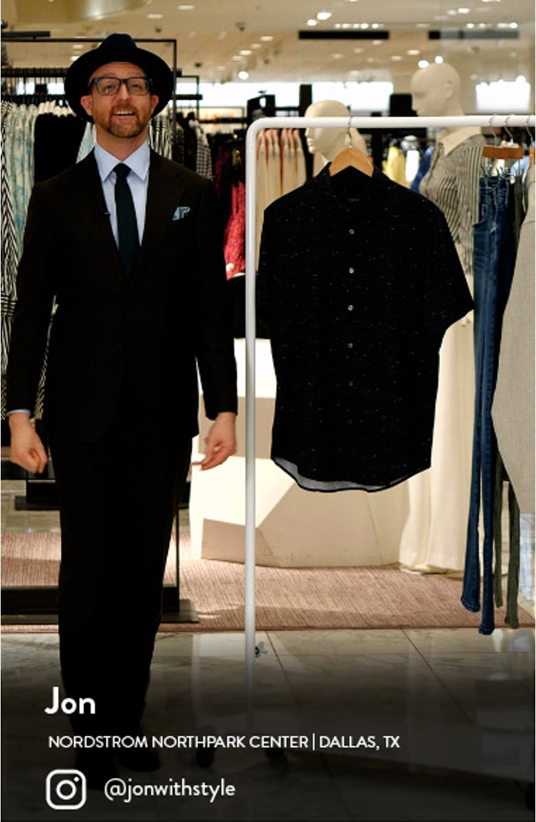 OoohCotton<sup>®</sup> Short Sleeve Button-Up Shirt, sales video thumbnail