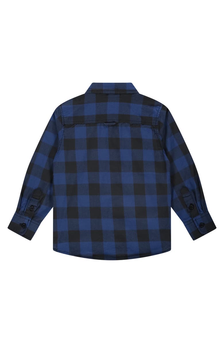 Stains and Stories by Babyface Check Button Up Shirt, Alternate, color, Blue