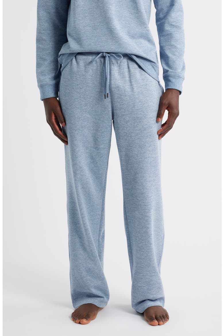 Pinstripe Pajama Pants, Main, color, BLUE STRIPE