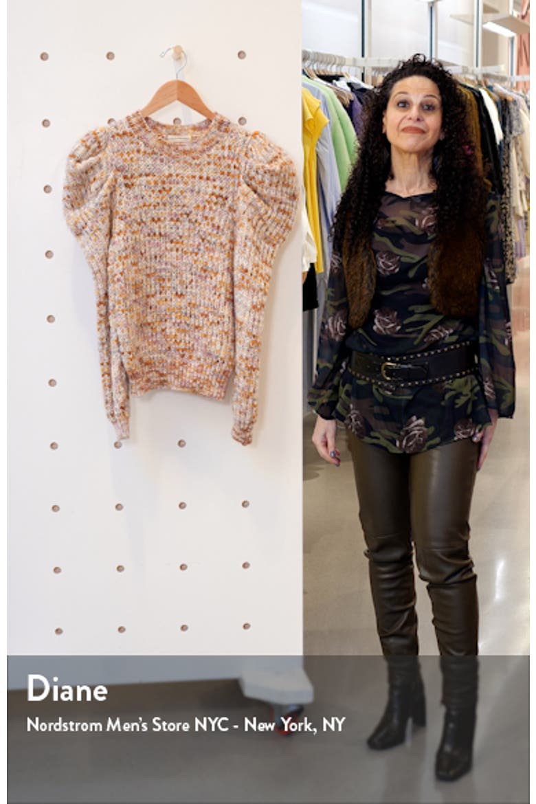 Rosina Puff Sleeve Wool Sweater video