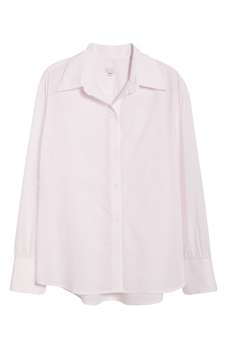 Andine Essen Lyon Stripe Cotton Button-Up Pajama Top, Alternate, color, 