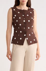 Gemma + Jane Scoop Neck Vest