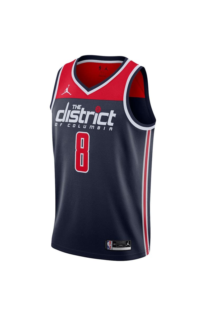 Jordan Brand Men's Jordan Brand Rui Hachimura Navy Washington Wizards 2020/21 Swingman Player Jersey - Statement Edition, Alternate, color,