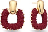 EYE CANDY LOS ANGELES Jelena Statement Knocker Earrings