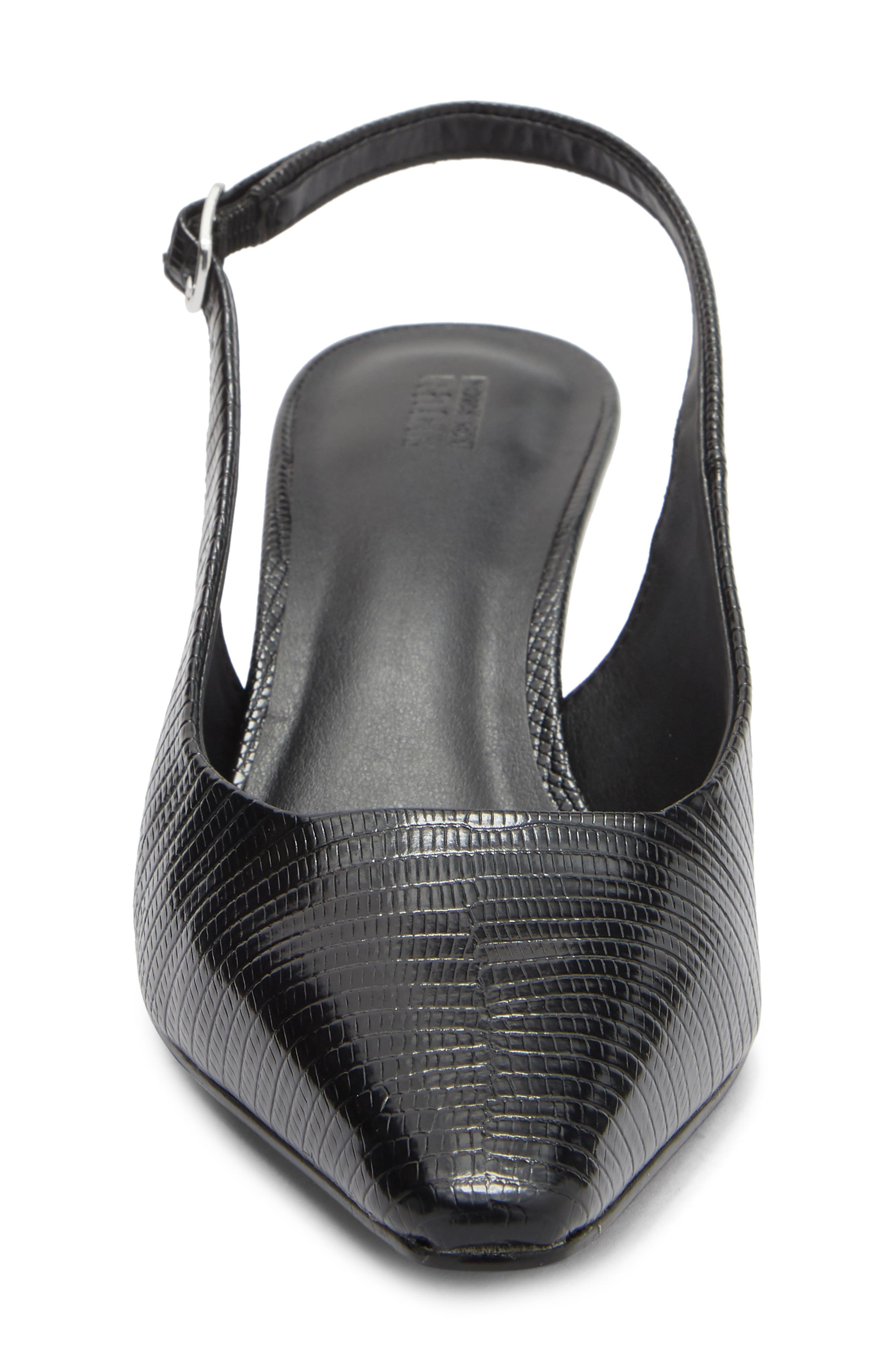 NORDSTROM RACK Gwen Pump, Alternate, color, Black Lizard