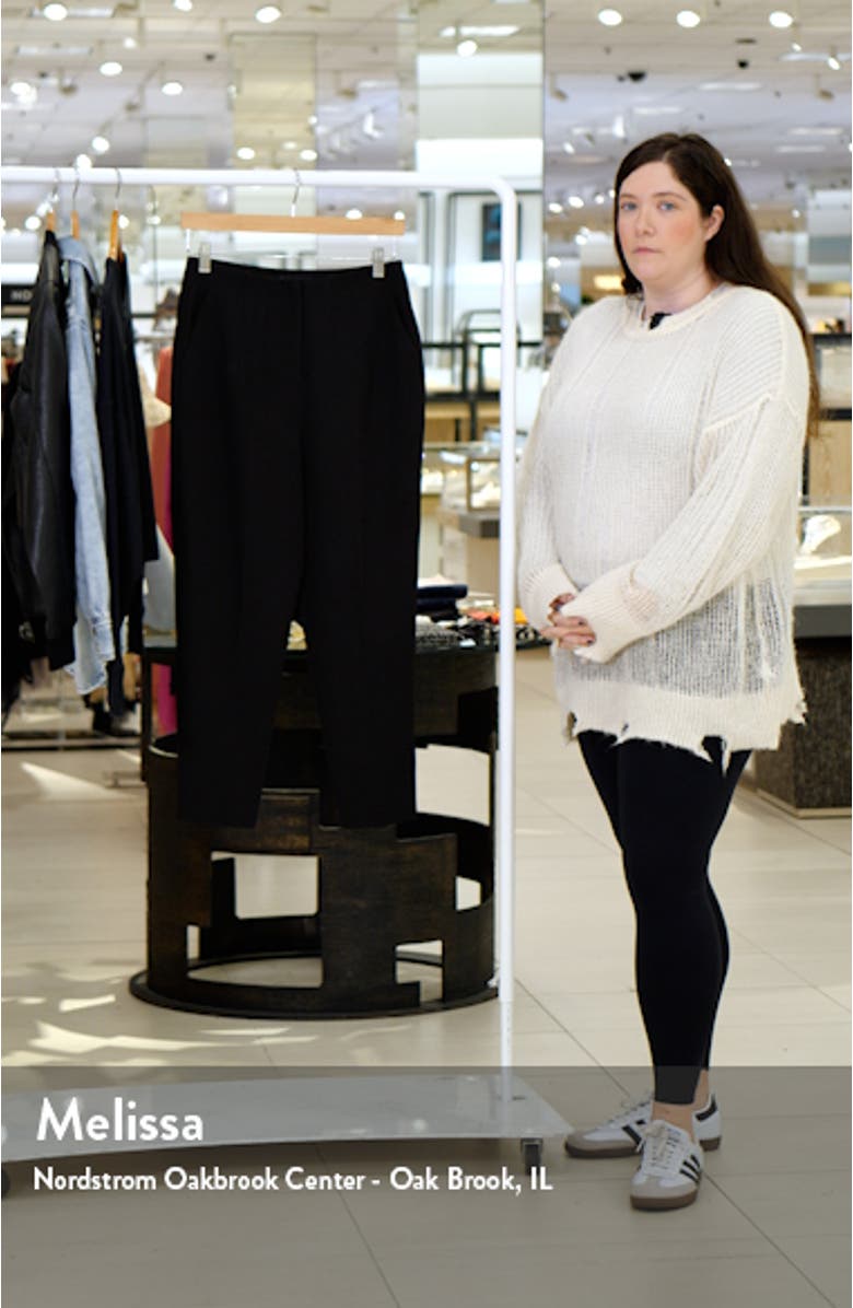 High Waist Cigarette Pants, sales video thumbnail