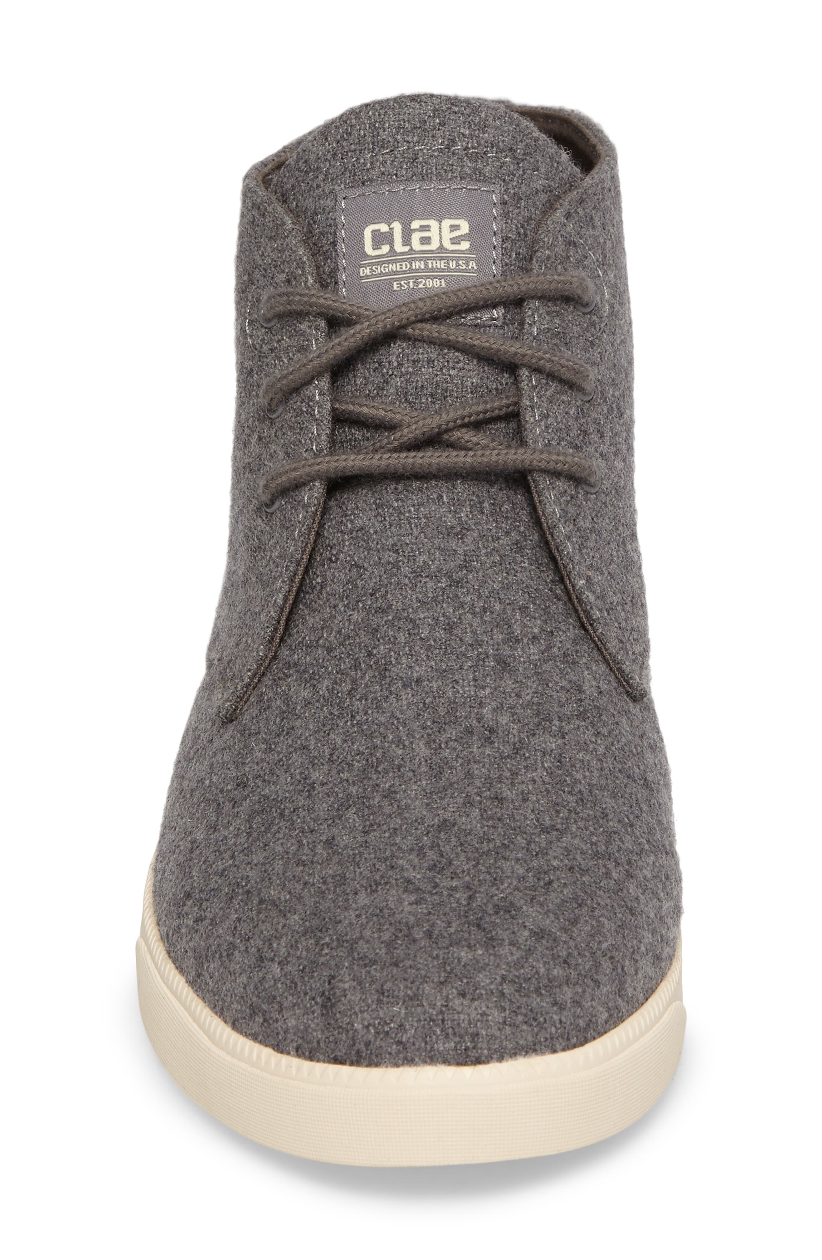 Strayhorn Chukka Boot, Alternate, color, CHARCOAL WOOL