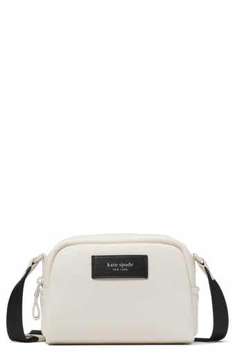 Kate Spade New York puffed small leather crossbody bag