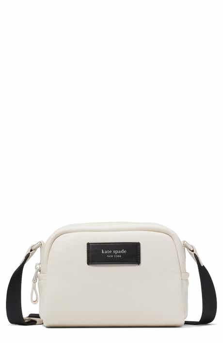 Kate Spade New York puffed small leather crossbody bag