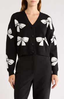 Love By Design Frankie Bow V-Neck Cardigan