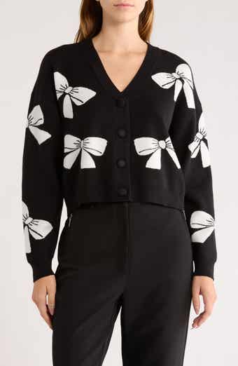 Love By Design Frankie Bow V-Neck Cardigan