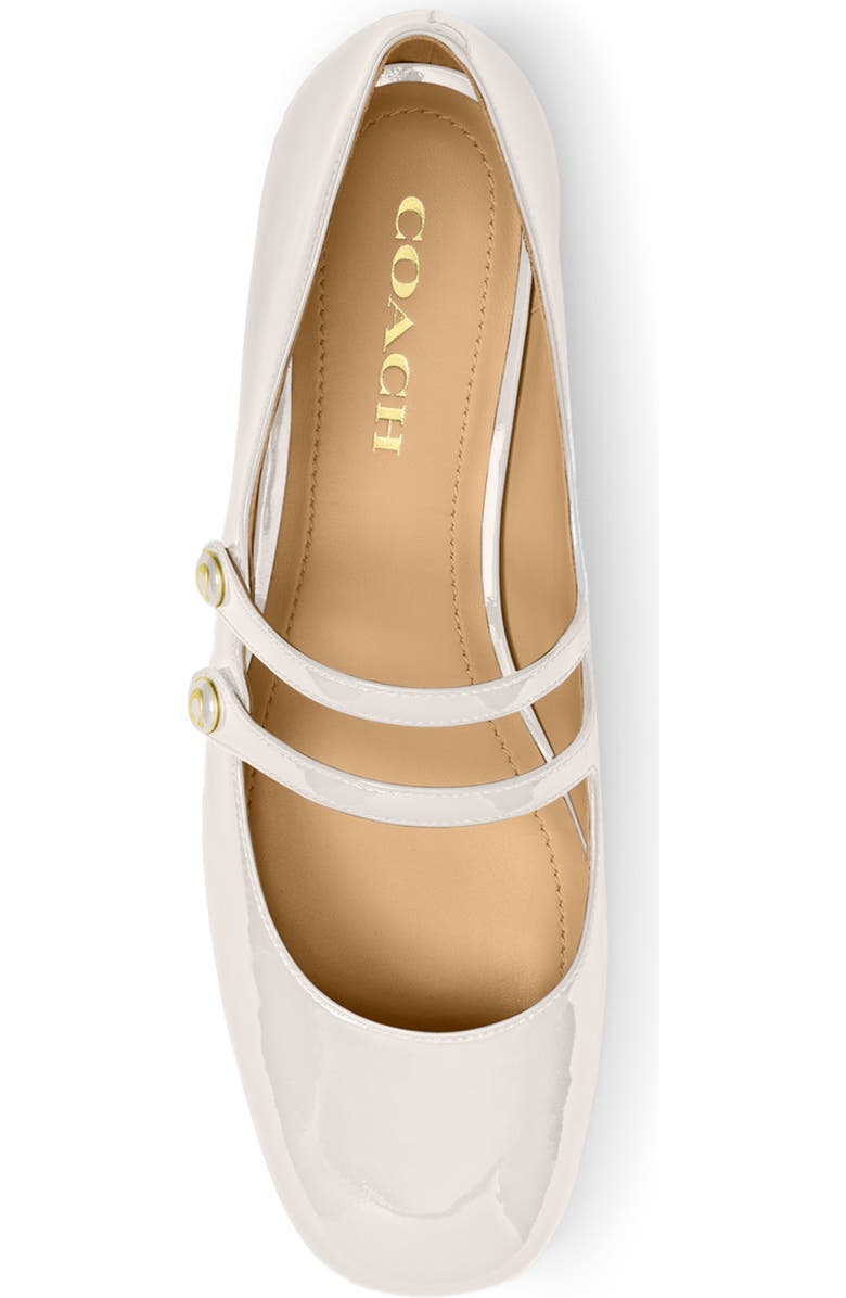 COACH Winley Mary Jane Flat, Alternate, color, Chalk