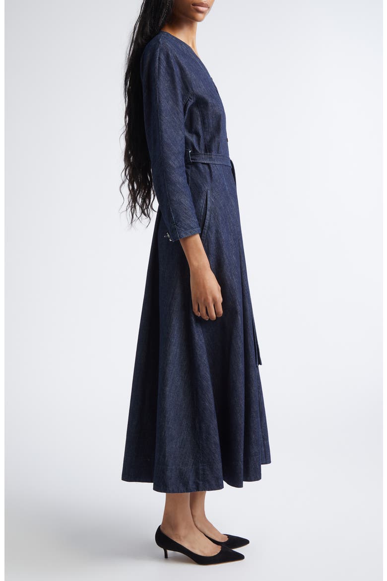 Ambra Denim Dress, Alternate, color, ULTRAMARINE