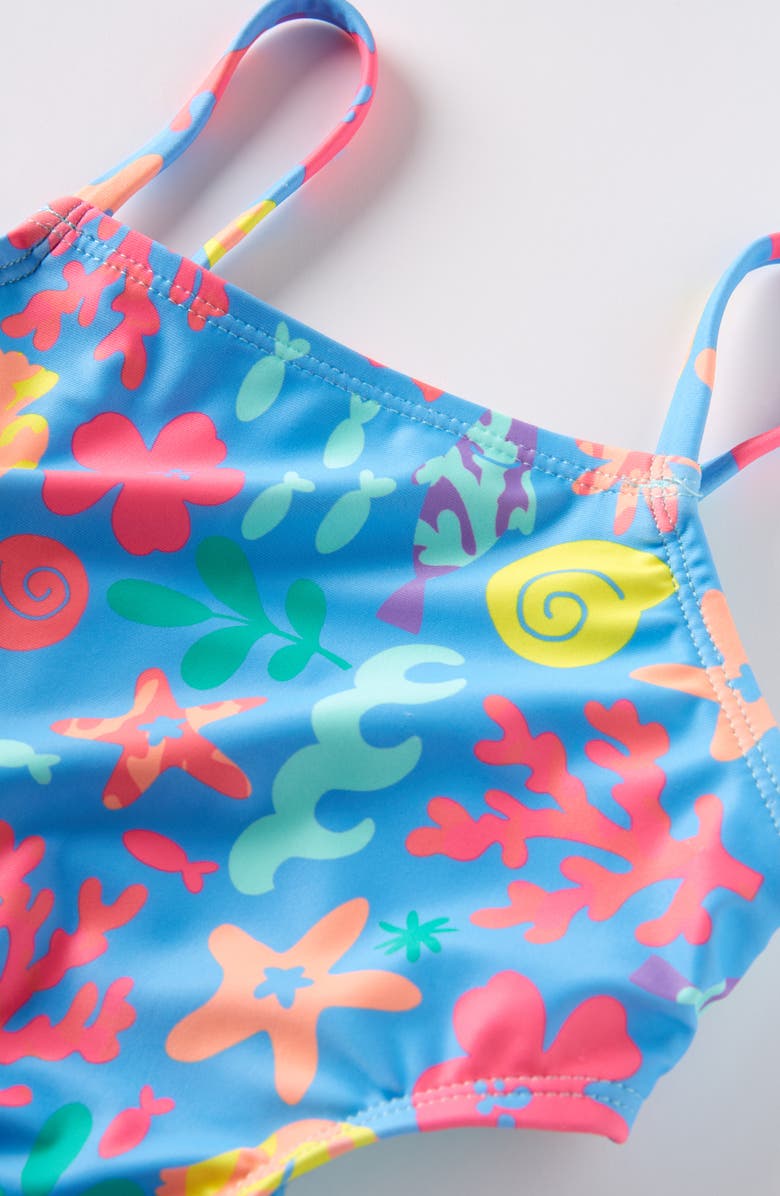 Tucker + Tate Kids' Side Cutout One-Piece Swimsuit, Alternate, color,