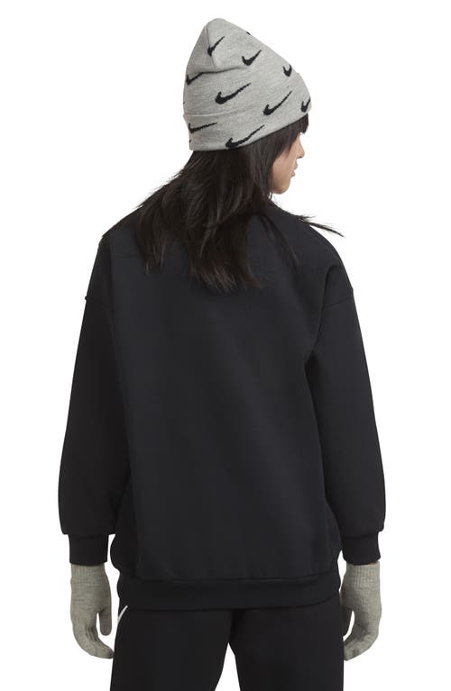 Nike Swoosh Repeat Beanie In Gray