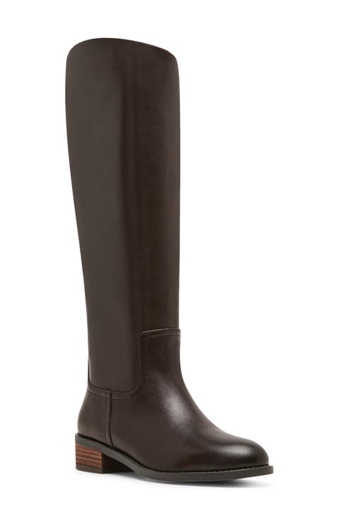 Cayley Waterproof Leather Knee High Boot