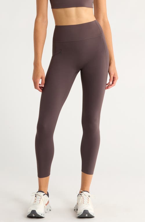 On Studio Crop Leggings In Gray