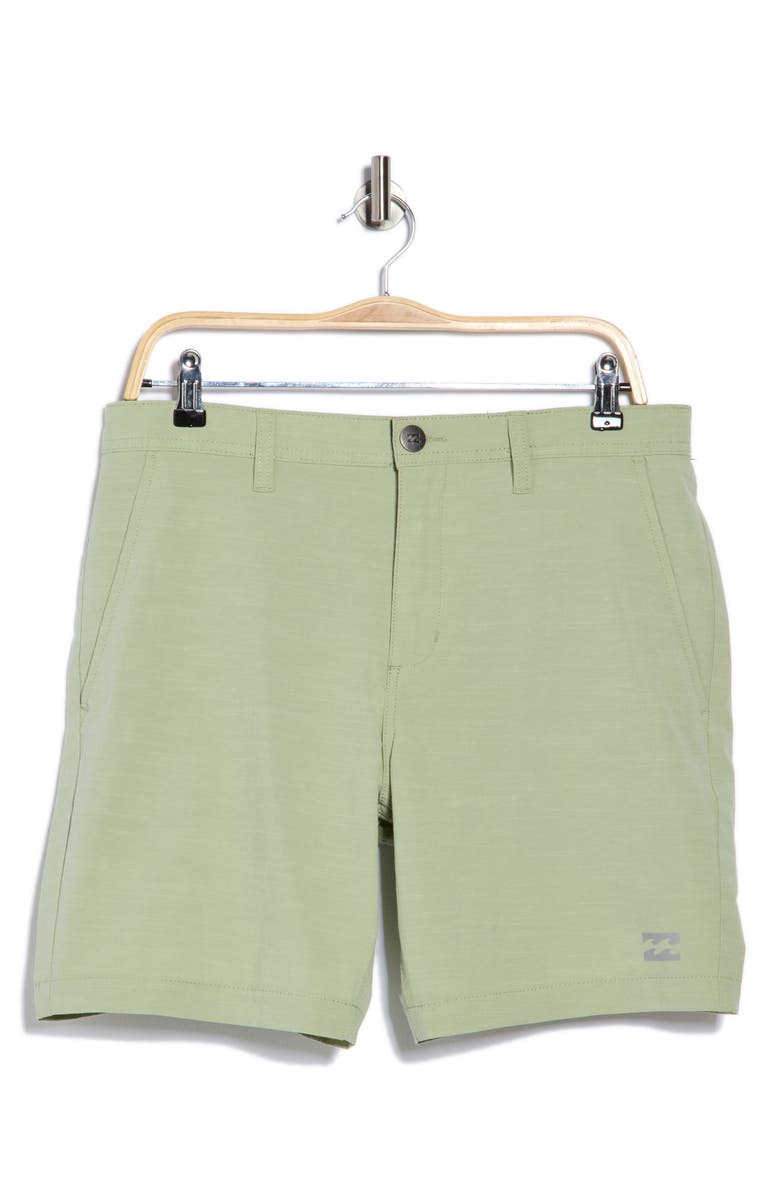 Billabong Jared Hybrid Shorts, Alternate, color, Sage Frost