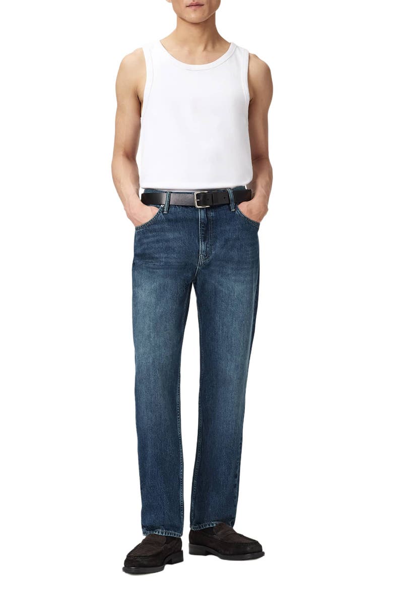 Reid Straight Leg Jeans, Alternate, color, INDIGO BLUE