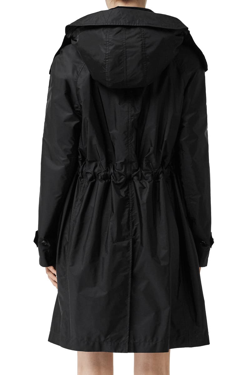 Burberry Gullane Tringford Waterproof Rain Parka, Alternate, color,