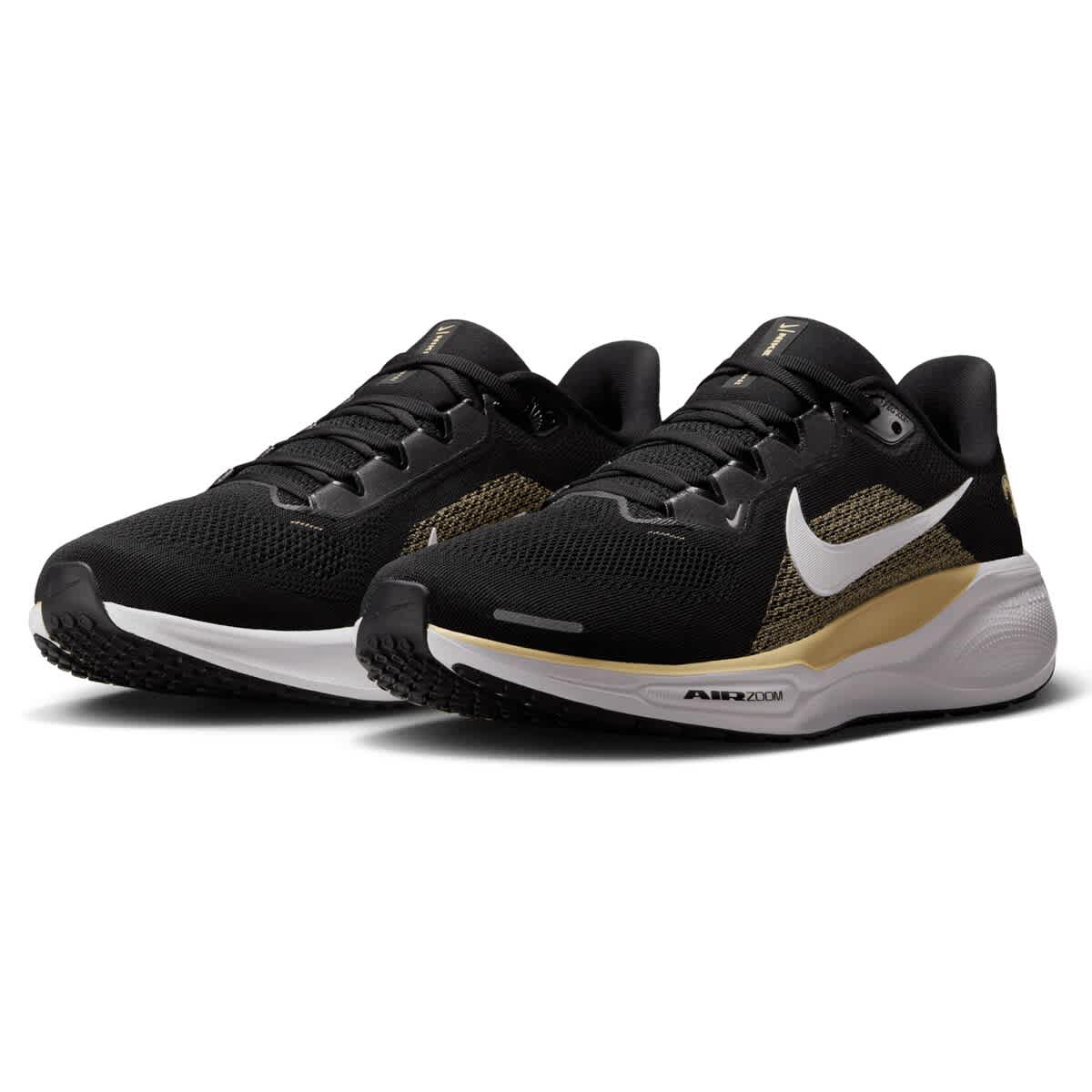 Nike Unisex Nike  Black New Orleans Saints Air Zoom Pegasus 41 Sneakers, Alternate, color, Black