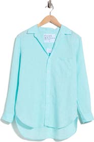 Frank & Eileen Joedy Boyfriend Cotton Button-Up Shirt