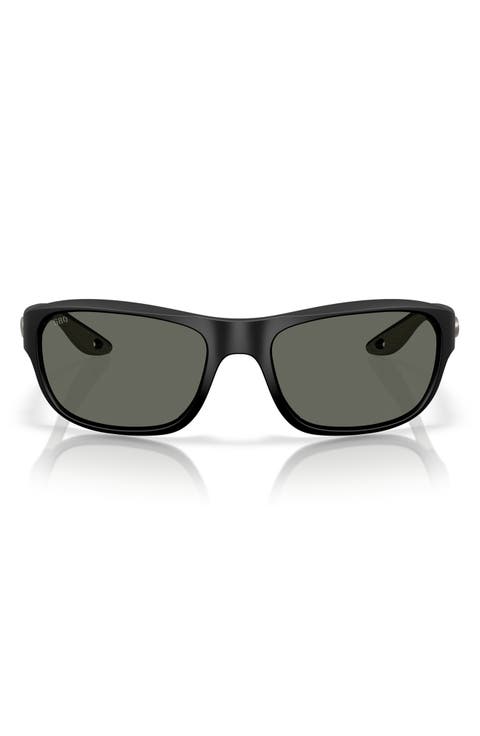Clipperton 58mm Polarized Rectangular Sunglasses