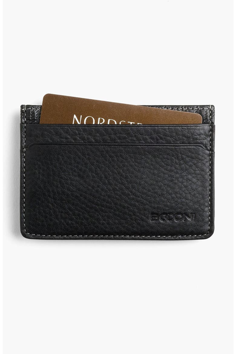 Money Clip Card Case, Main, color, BLACK