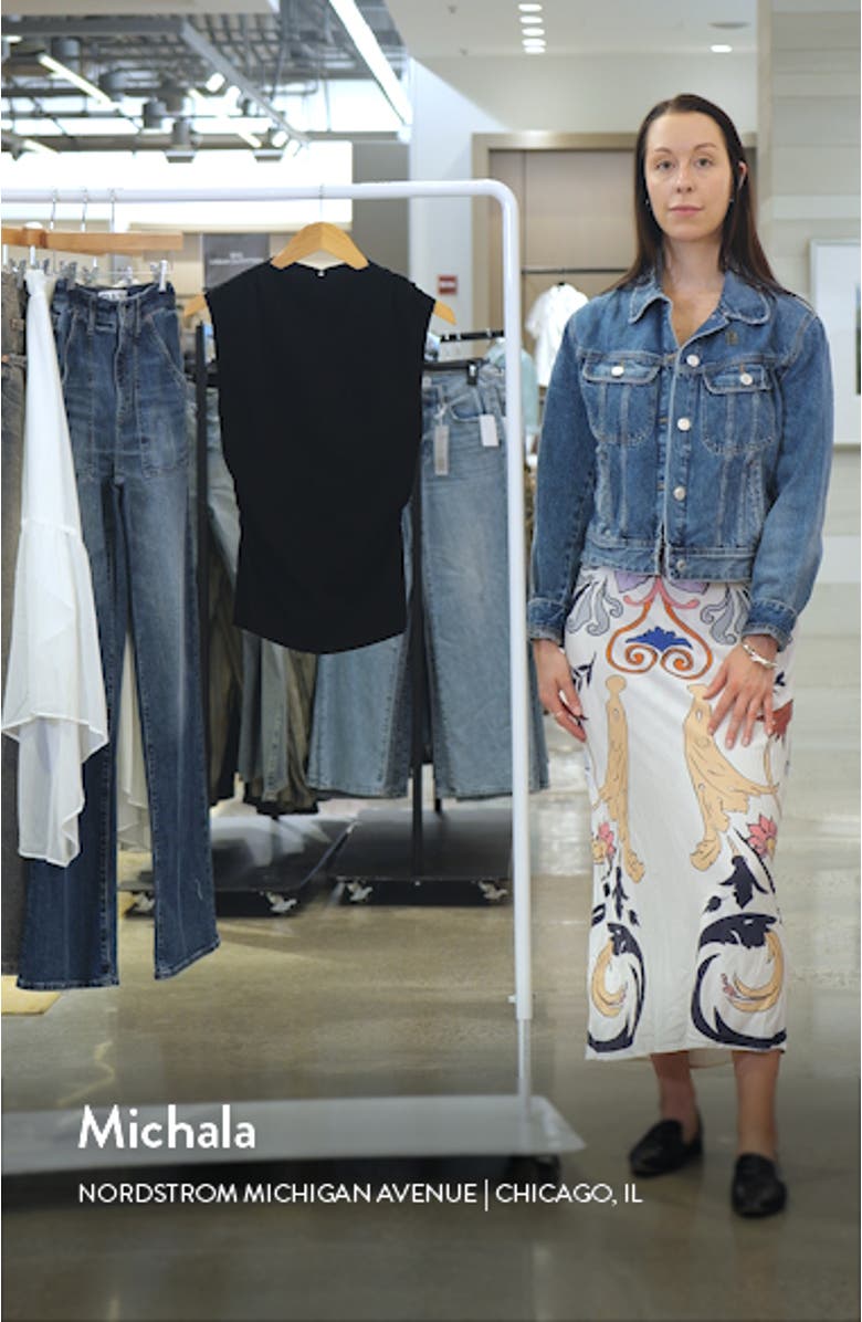 Nissa Mock Neck Sleeveless Top, sales video thumbnail