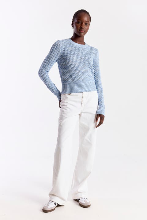 Cable Twist Yarn Sweater