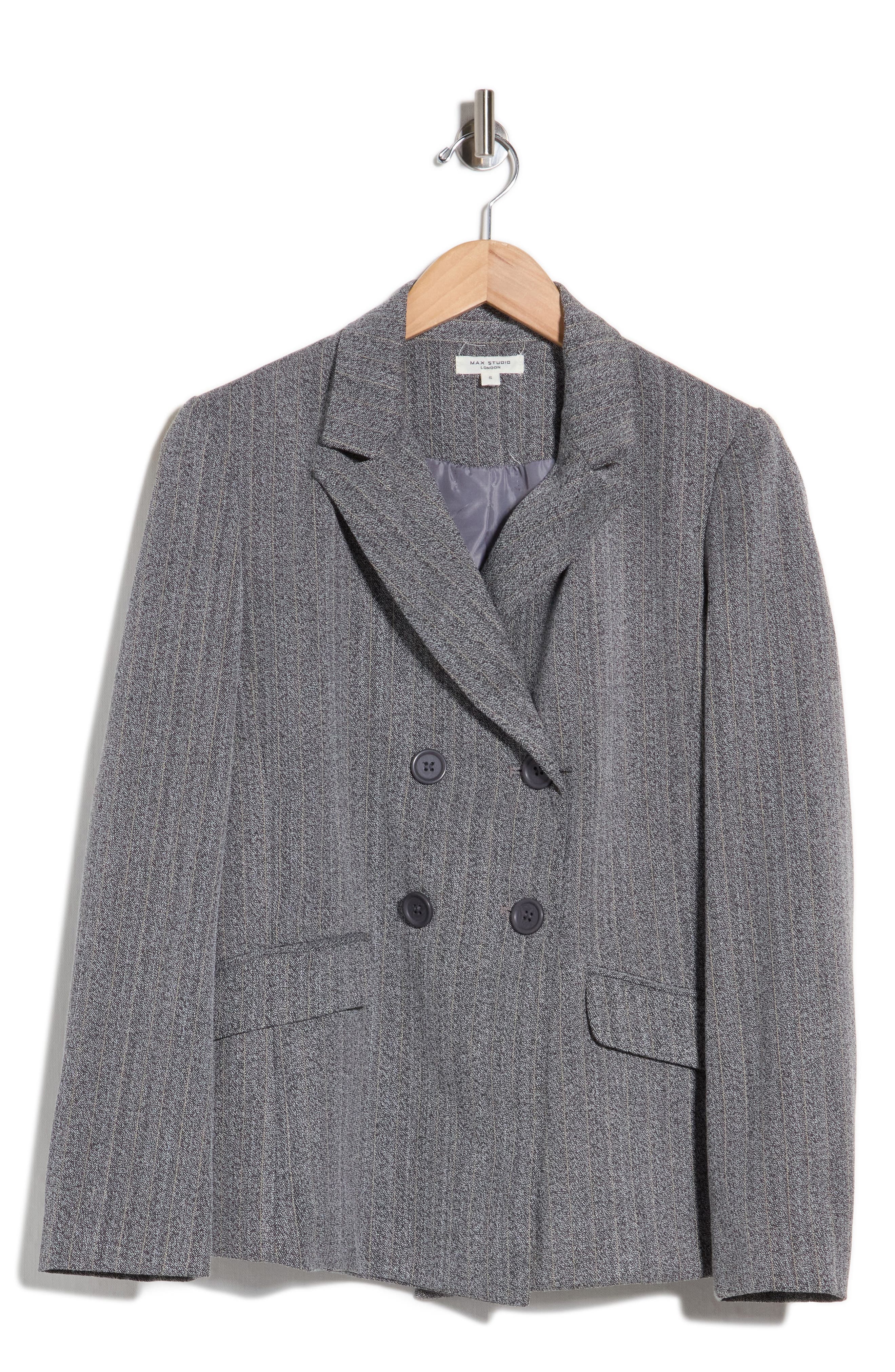 selected CHARCOAL/ BRONZE PINSTRIPE