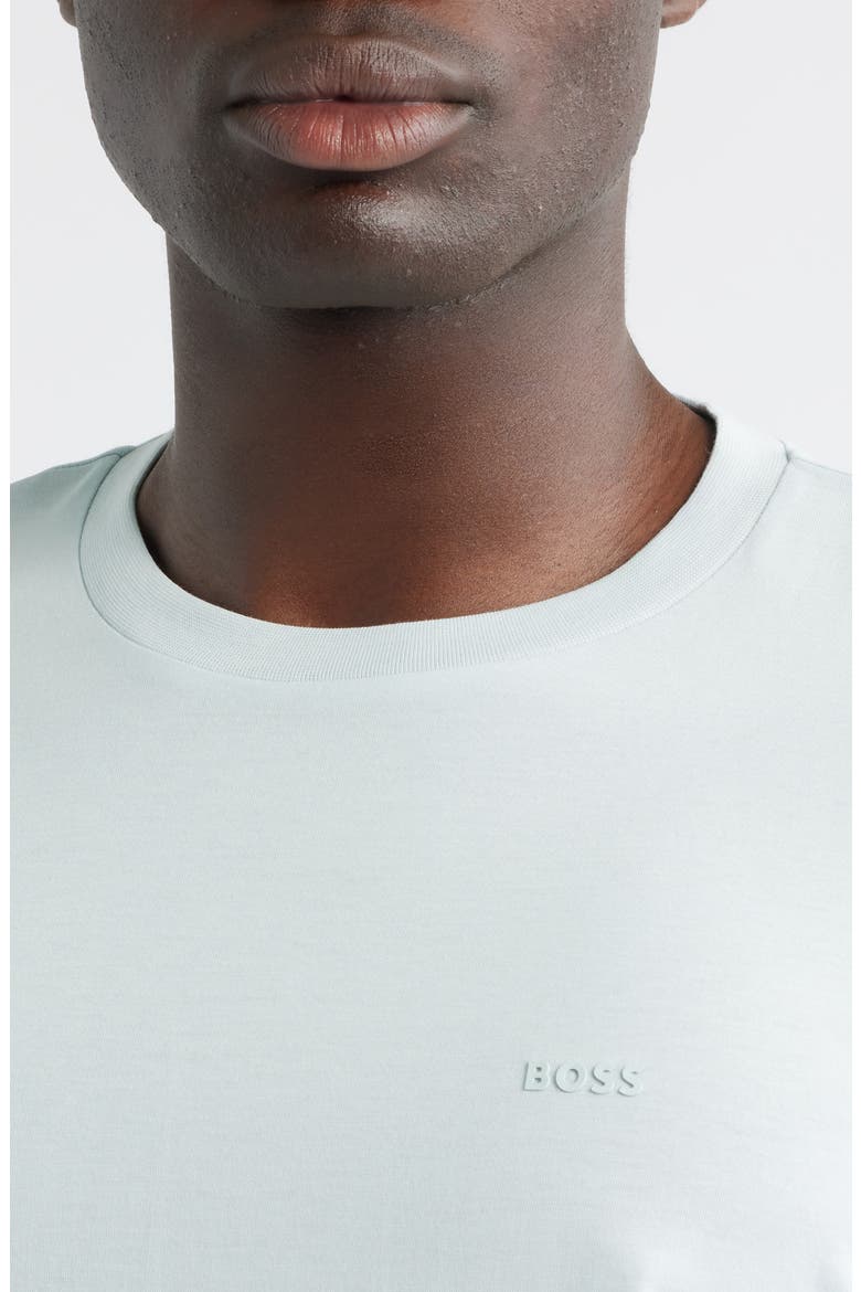 Thompson Heathered T-Shirt, Alternate, color, LIGHT/ PASTEL BLUE