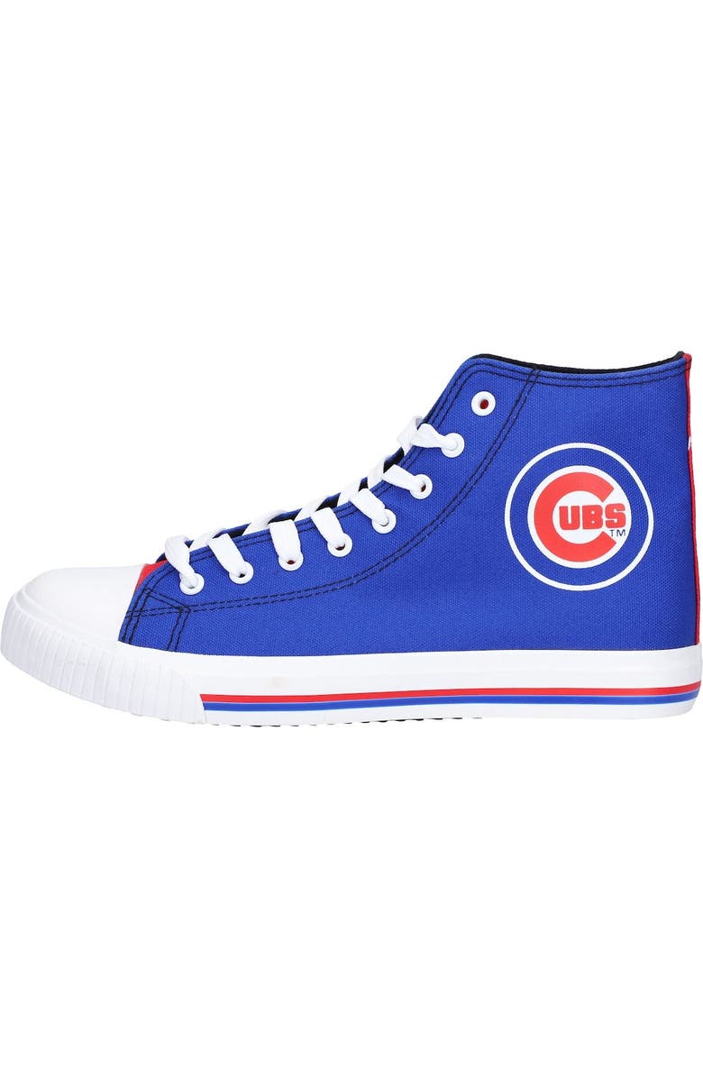 FOCO Men's FOCO Chicago Cubs High Top Canvas Sneakers, Alternate, color,