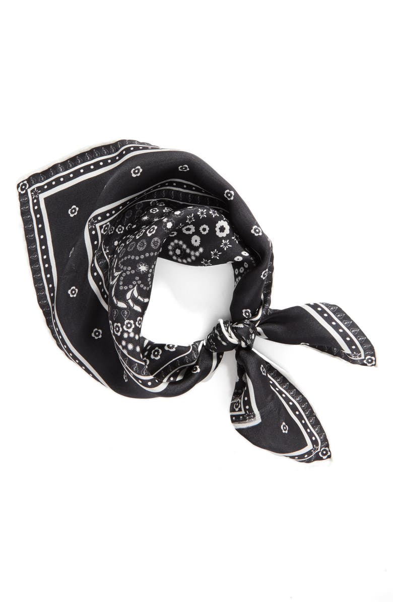 Rebecca Minkoff Silk Bandana, Main, color,