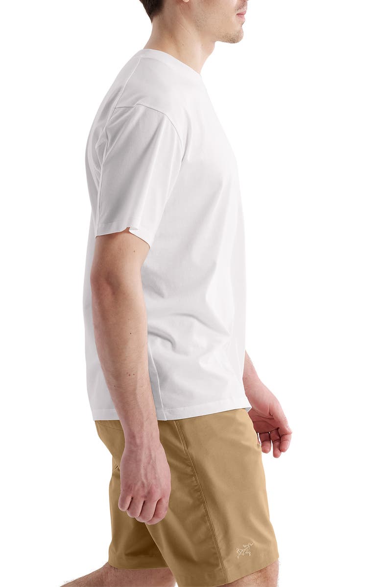 Arc'teryx Kragg Logo Cotton Graphic T-Shirt, Alternate, color, White Light