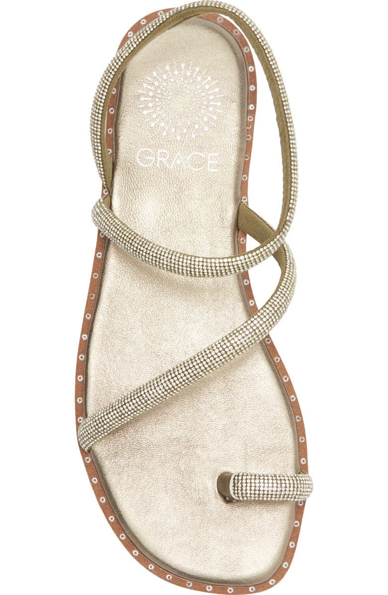 Grace Footwear Majorca Slide Sandal, Alternate, color, Khaki