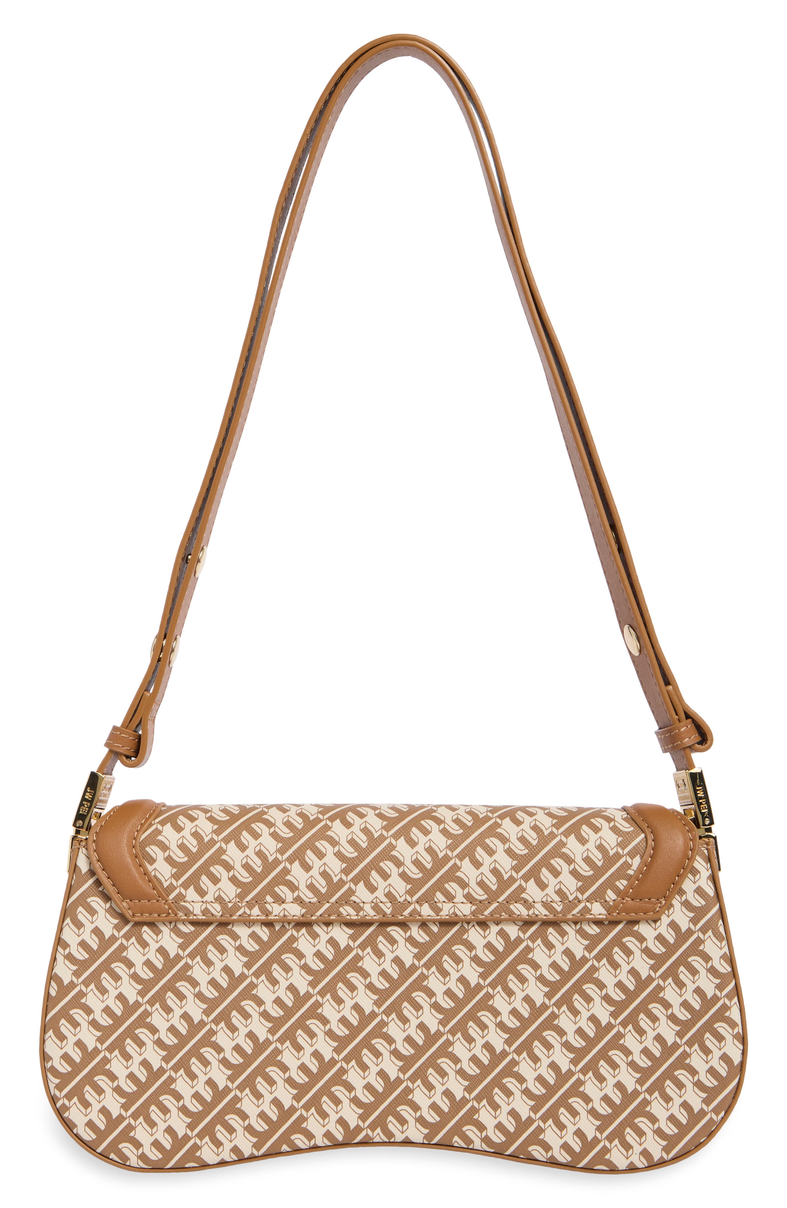 Fei Joy Monogram Shoulder Bag, Alternate, color, BROWN